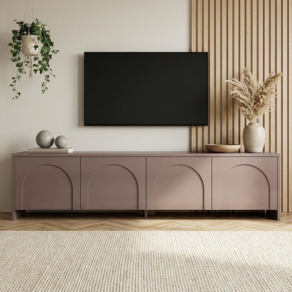 Sivorjava TV omarica 180x45x32 cm Aurelia – Kalune Design-image-2