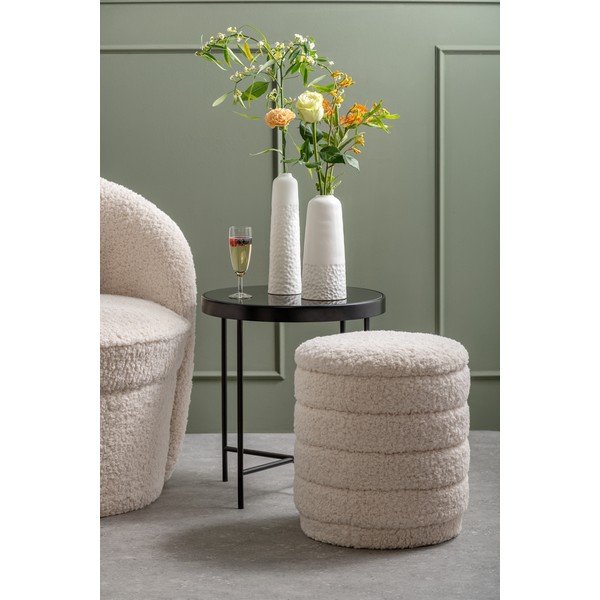 Bel puf s prostorom za shranjevanje Leitmotiv Cuddly-image-1