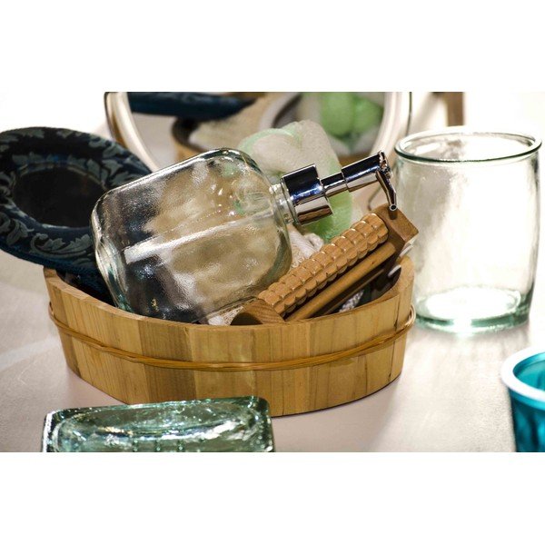 Steklen komplet pripomočkov za kopalnico Bubbles – Ego Dekor-image-3