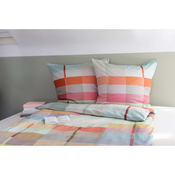 Enojna posteljnina iz bombažnega satena 135x200 cm Ravenna – Remember-image-1