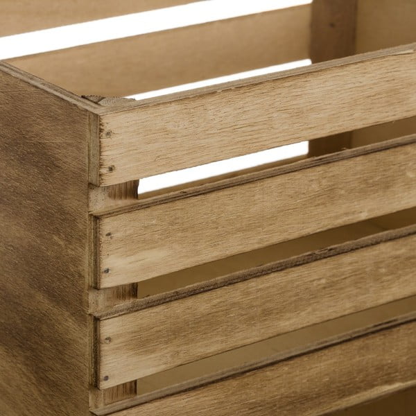 Škatle za shranjevanje v kompletu 3 ks v naravni barvi 31x23x15 cm – Casa Selección-image-2