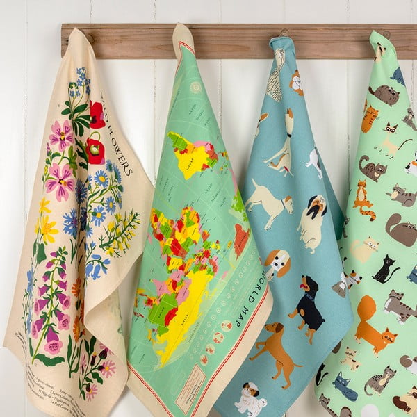 Bež kuhinjska krpa Rex London Wild Flowers, 50 x 70 cm-image-2