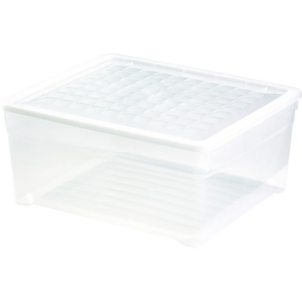 Plastična škatla za shranjevanje s pokrovom 40x34x17 cm – Curver