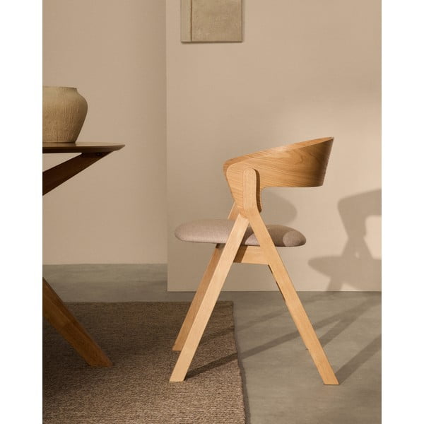 Jedilni stol v naravni barvi Godia – Kave Home-image-1