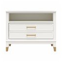 Bela nočna omarica Westerleigh – CosmoLiving by Cosmopolitan