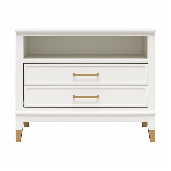 Bela nočna omarica Westerleigh – CosmoLiving by Cosmopolitan