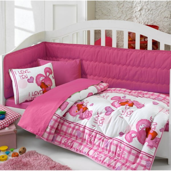 Otroška spalnica Pembe, 100x170 cm