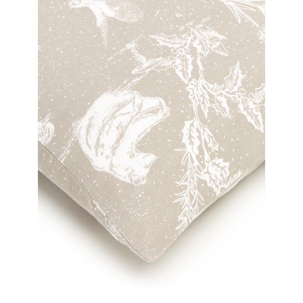 Bež flanelna posteljnina Westwing Collection Animal Toile, 135 x 200 cm-image-4