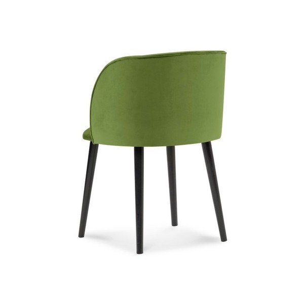 Zeleni jedilni stol z žametnim oblazinjenjem Windsor & Co Sofas Aurora-image-2