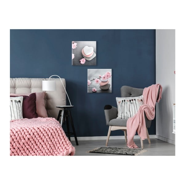 Slika Styler Glasspik Spa & Zen Heart Stone, 30 x 30 cm-image-2