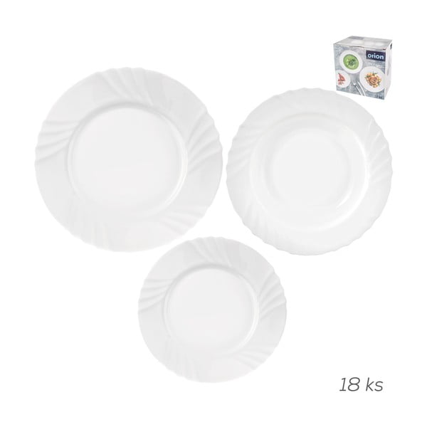 Steklen jedilni servis 18 ks Luna – Orion-image-3