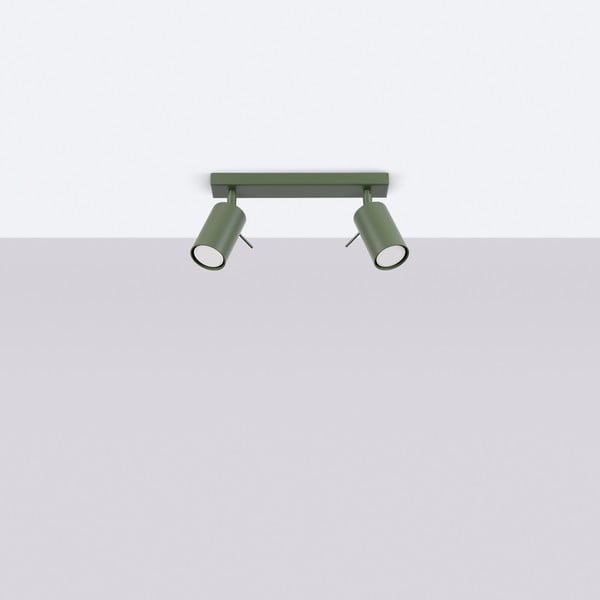 Zeleno točkovno svetilo 6x30 cm Etna – Sollux-image-4