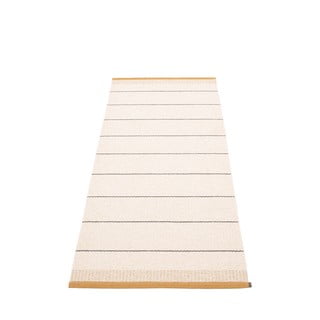 Oker rumen/kremno bel zunanji in notranji tekač 85x200 cm Belle Ochre – Pappelina