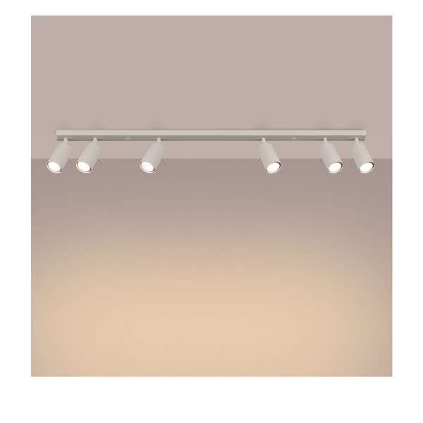 Kremno belo točkovno svetilo 6x117 cm Etna – Sollux-image-3