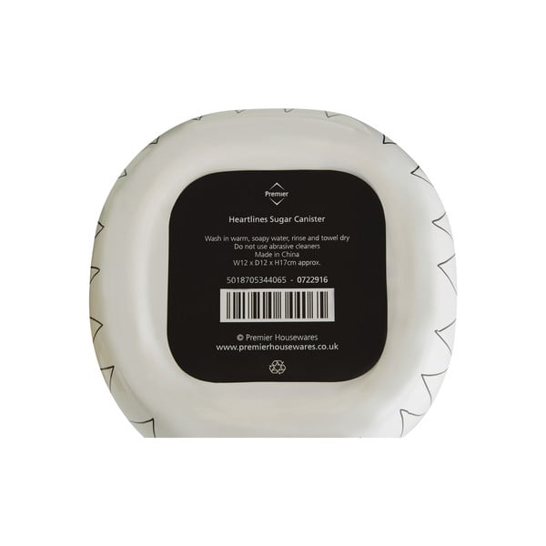 Sladkornica iz kamna Heartlines – Premier Housewares-image-4