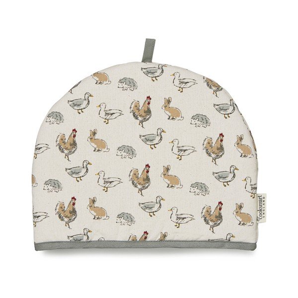 Bombažen pokrov za čajnik Cooksmart ®Country Animals