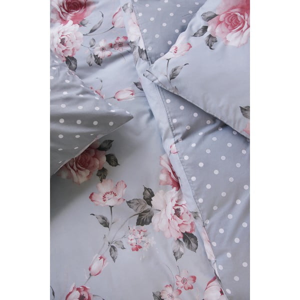 Siva bombažna posteljnina Bonami Selection Belle, 200 x 220 cm-image-1