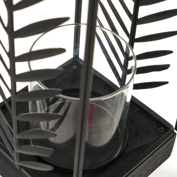 Črna kovinska svetilka Casa Selección, višina 40,5 cm-image-3