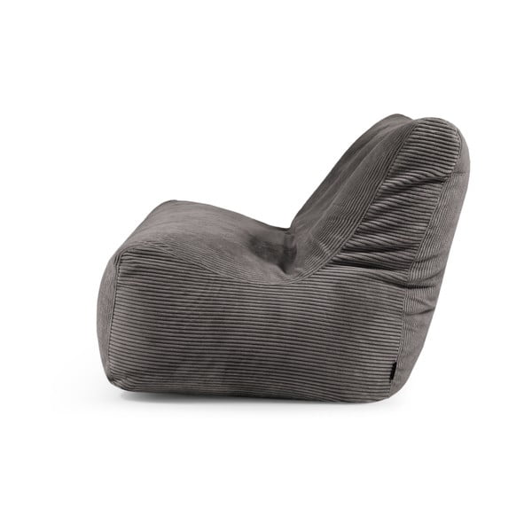 Gorčično rumena vreča za sedenje iz rebrastega žameta Sofa Seat Lounge – SLOWDOWN-image-3