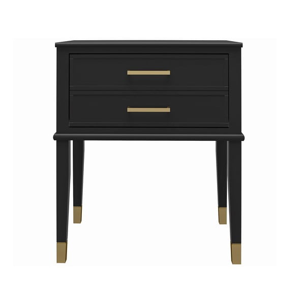 Črna nočna omarica Westerleigh – CosmoLiving by Cosmopolitan-image-3