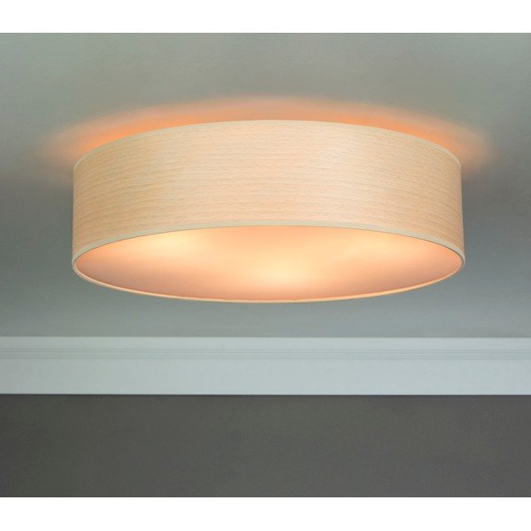 Stropna svetilka iz naravnega bukovega furnirja Sotto Luce TSURI L, ⌀ 40 cm-image-3