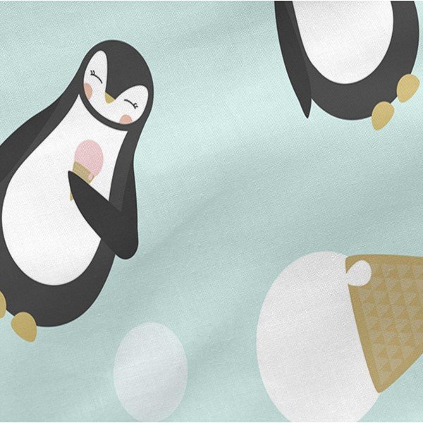 Otroška bombažna rjuha Happynois Skymo Day, 140 x 70 cm-image-4