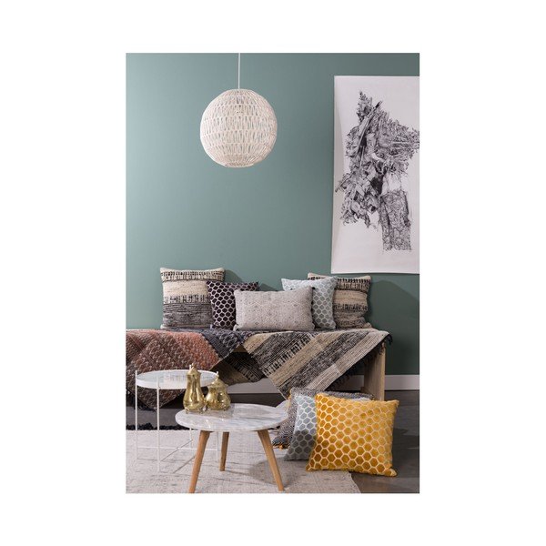 Temno siva blazina s polnilom Zuiver Monty, 45 x 45 cm-image-2