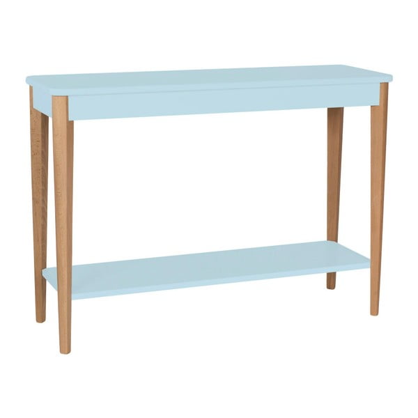 Svetlo modra konzolna mizica Ragaba Ashme, širina 105 cm
