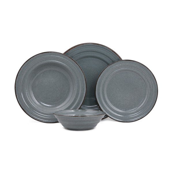 Porcelanast jedilni servis 24 ks za 6 oseb – Kütahya Porselen-image-2