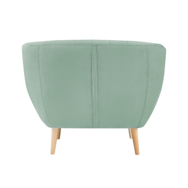 Mint zelen žametni fotelj Mazzini Sofas Sardaigne-image-4