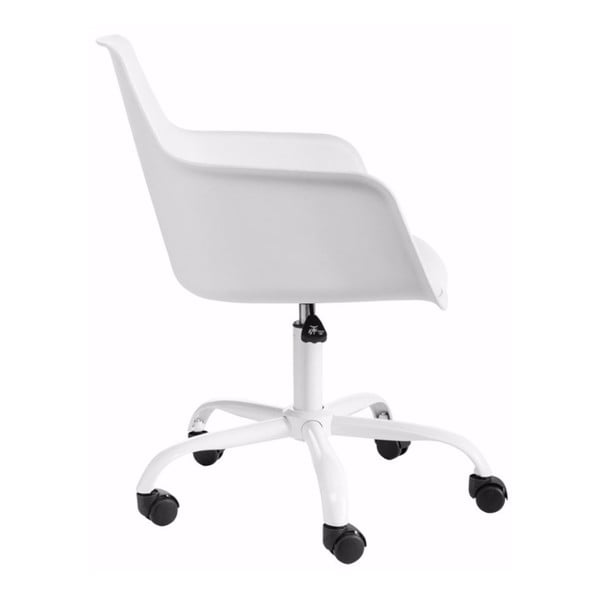 Beli nastavljivi pisarniški stol Støraa Leslie-image-3