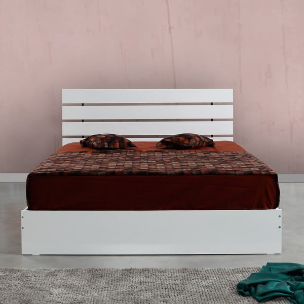 Bela zakonska postelja 180x200 cm Fuga – Kalune Design-image-2