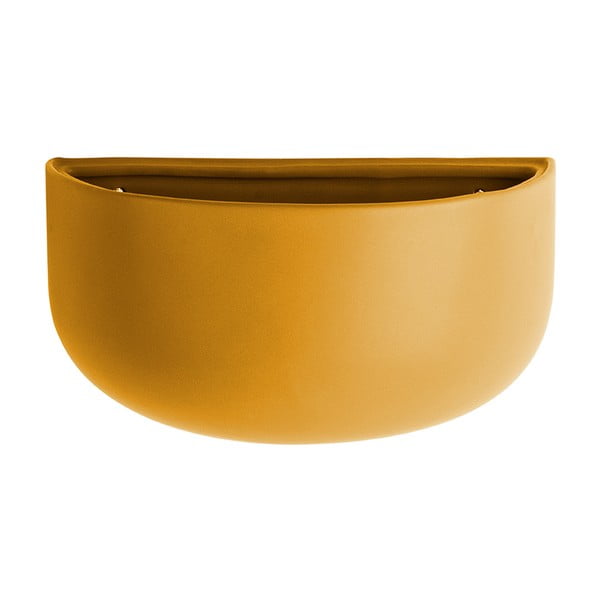 Mat oker rumena keramična stenska posoda PT LIVING Nest-image-1