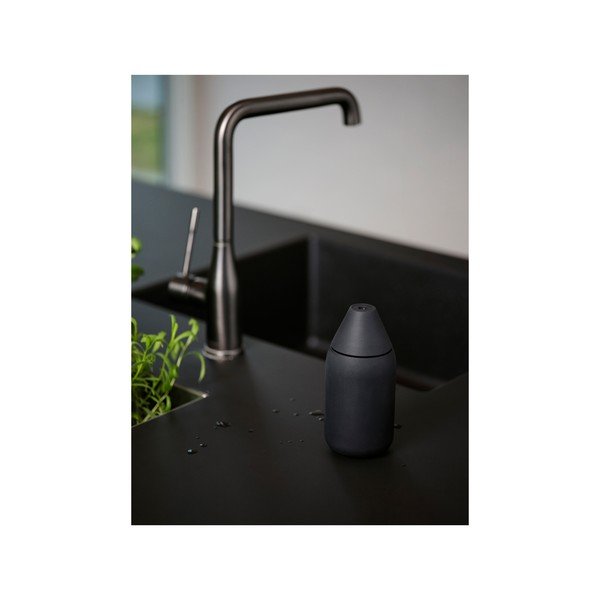 Črn silikonski dozirnik za milo 300 ml Singles – Zone-image-1