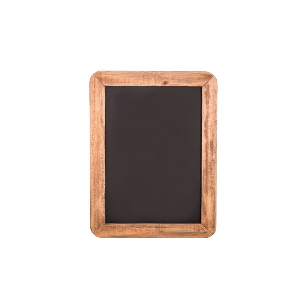Črna tabla iz skrilavca v lesenem okvirju Antic Line, 28 x 20,5 cm