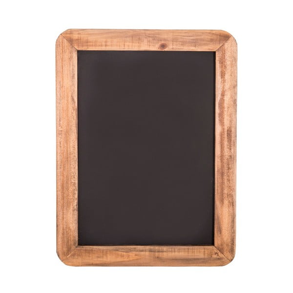 Črna tabla iz skrilavca v lesenem okvirju Antic Line, 28 x 20,5 cm