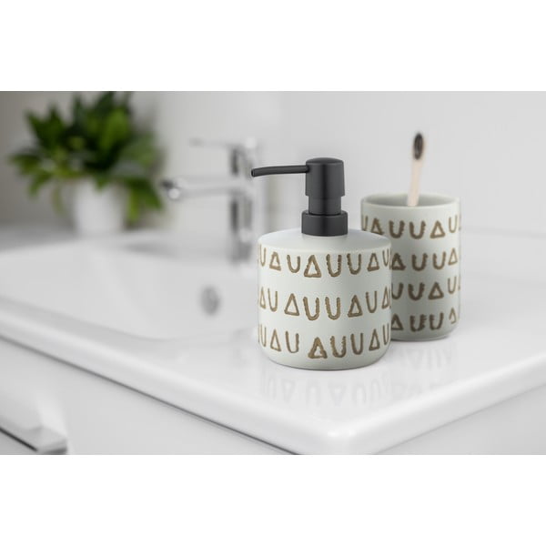 Bež keramičen lonček za zobne ščetke Avila - Wenko-image-4