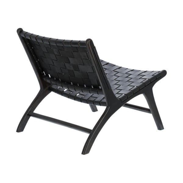 Črn fotelj Calixta - Kave Home-image-3