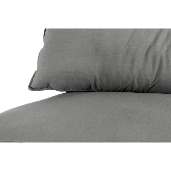 Siv oblazinjen vrtni ležalnik Emma – Hartman-image-3