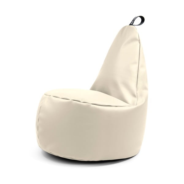 Bež vreča za sedenje iz umetnega usnja Lull XL – So Soft?