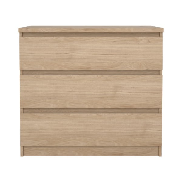 Komoda v hrastovem dekorju 77x70x50 cm Naia – Tvilum
