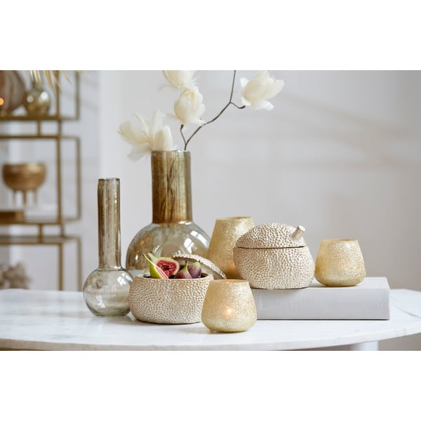 Keramična dekorativna škatla za shranjevanje s pokrovom Durio - Light & Living-image-1