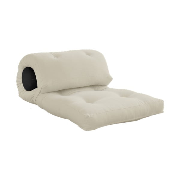 Sivo-bež futonska vzmetnica 70x200 cm Wrap Beige/Dark Grey – Karup Design-image-3