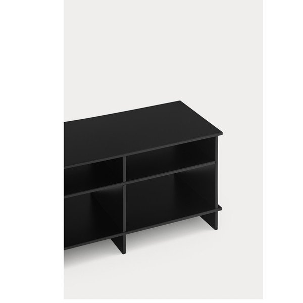 Črna TV omarica 180x50x40 cm Inari – Teulat-image-4