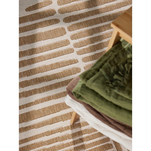 Kremno bela/v naravni barvi okrogla notranja in zunanja preproga ø 160 cm Haringey Bounds – Ted Baker-image-2