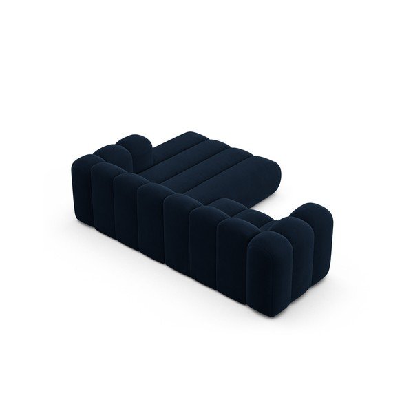 Temno modra kotna sedežna garnitura (desni kot) Lupine – Micadoni Home-image-3