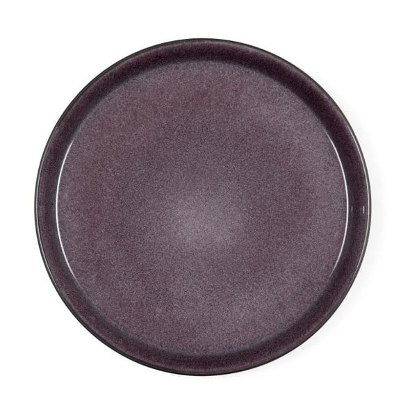 Slivovo vijoličast keramičen plitev krožnik Bitz Mensa, premer 27 cm