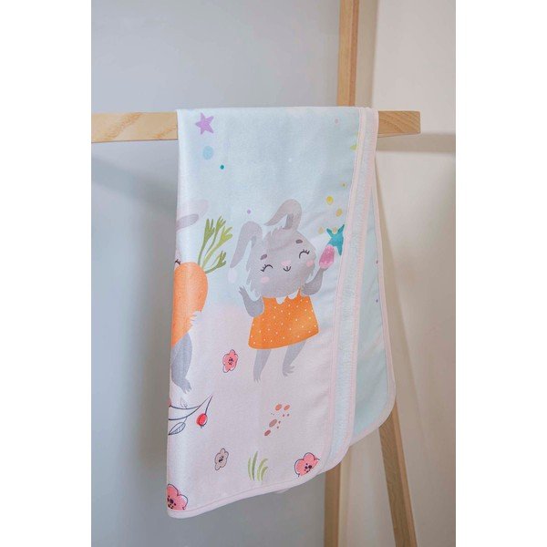 Bombažna otroška brisača 50x90 cm Tavsan Ailesi – Foutastic-image-1