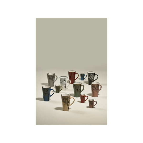Rdeča lončena skodelica 500 ml Hela – Villa Collection-image-1