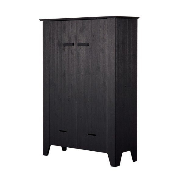 Garderobna omara Joep Black, 142 cm-image-1